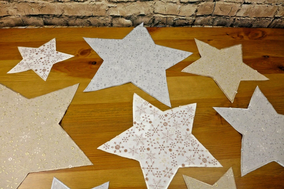 Sander Aufleger Stern Sterne Dancing Flakes Weihnachten Größen- und Farbwahl  - Bild 1 von 1