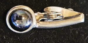 Vintage Retro Tie Tack with Faux Tahitian Peal - Picture 1 of 2