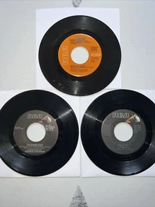 Lot x 3 ELVIS PRESLEY 45 Jailhouse Rock / Way Down / Separate Ways - Picture 1 of 8