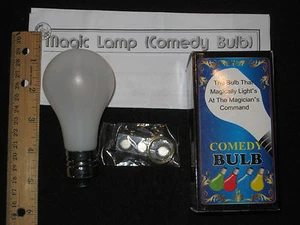 The Magic Lamp Trick - Light-Bulb Magically Lights Up - Spooky Stage, Halloween - Picture 1 of 2