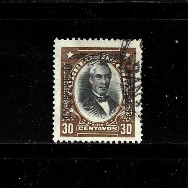 Sello Chile C18-30c-usado/VLH-NG-1928-30-correo aéreo-sobreimpreso Foto 1 de 1