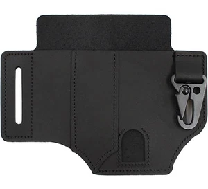 Leather Multitool Sheath for Belt, EDC Belt Organizer for Men, Multi Tool Hol... - Picture 1 of 7