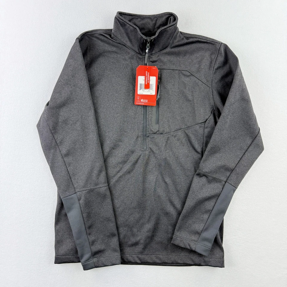 NORTH FACE TNF Canyonlands половина молнии флисовый пуловер размер S мужской серый новый - Изображение 1 из 4