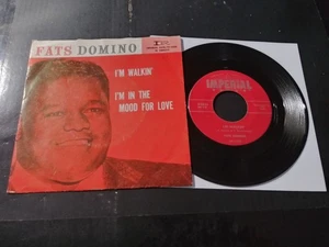 Fats Domino – I'm Walkin' VG+ Original 45RPM Imperial Record & Pic Sleeve 1957 - Picture 1 of 5