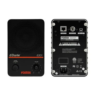Fostex 6301DT Active Monitor Speaker with Dante - Image 1 of 2