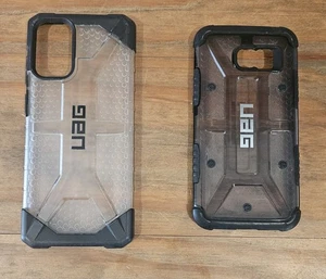 Lot of 2 UAG Cases Samsung Galaxy S20+ Monarch Ice & S7 Plasma Ash - Picture 1 of 2