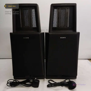 2 X SONY SA-S1 LAUTSPRECHER BÜCHERREGAL HYBRID ELEKTROSTATISCH KABELGEBUNDEN SPEAKER PAAR - Bild 1 von 11