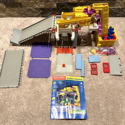 Rokenbok System Action Factory Deluxe Start Incomplete Lot - Image 1 of 4