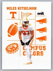 Miles Kitselman Campus Colors White Tennessee Volunteers 2025 Onit Football - Picture 1 of 1