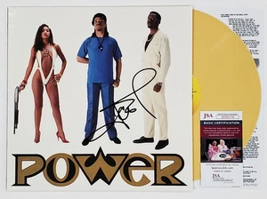 ÁLBUM DE DISCOS LP DE VINILO POWER FIRMADO POR ICE T CON CERTIFICADO JSA RAP HIP HOP - Imagen 1 de 2