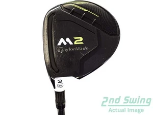 TaylorMade M2 Fairway Wood 3 Wood 3W 15° Graphite Stiff Left 43.5in - Picture 1 of 10