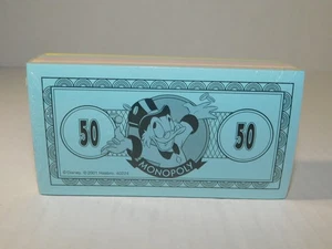 Packung Monopoly Disney Edition Geld 2001 Disney Monopoly Spielfiguren/Teile Neu - Bild 1 von 2