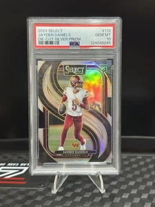2024 Panini Select Jayden Daniel’s Die Cut Silver Prizm PSA 10 Premier Level - Bild 1 von 2