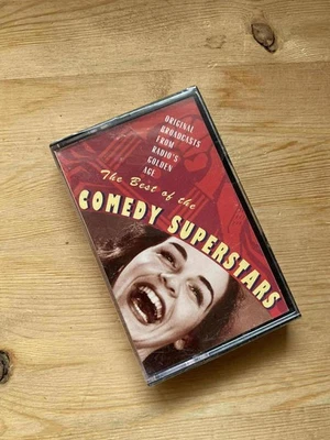 Comedy Superstars Cassette Tape VG+ C12 — 第 1/2 张图片