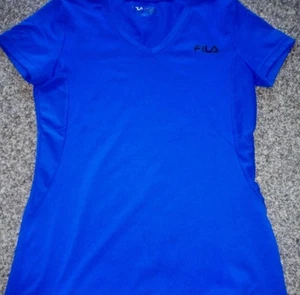 Girl's Suze 14 Fila Workout Tee, Deep Purple - Picture 1 of 3