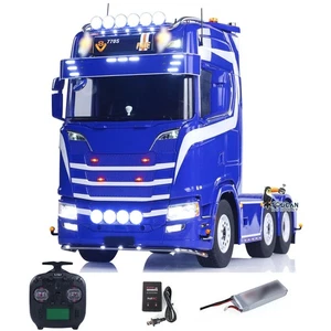 TOUCAN 770S 1/14 6*6 RC Tractor Truck Metal Chassis 3Speed Axle Locks ST8 Radio - Picture 1 of 12