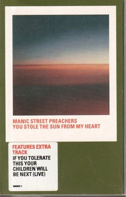 Manic Street Preachers You Stole the Sun From My Heart cassette UK Epic 1999 - Image 1 of 2