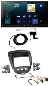 Pioneer 2DIN DAB USB MP3 Bluetooth Autoradio für Peugeot 107 Citroen C1 Toyota A - Bild 1 von 9