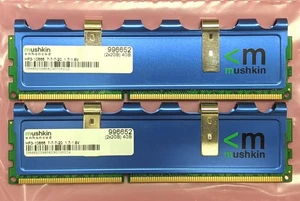 4GB 2x2GB Mushkin Enhanced 996652 HP3-10666 DDR3-1333 PC3-10666 GAMER Memory Kit - Picture 1 of 2