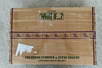 Hot Toys TMS060 Marvel Studios ¿Y si…? Steve Rogers & Hydra Stomper Nuevo Precintado Foto 1 de 2