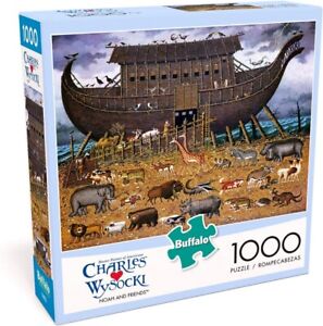 Buffalo Games 1000 Piece Jigsaw Puzzle - Charles Wysocki: Noah & Friends