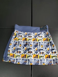 Callaway Opti-Dri True Sculpt Skirt Skort Abstract Print Pull On Golf Tennis Sm - Picture 1 of 7