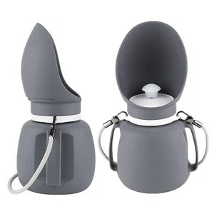 Dog Travel Water Bottle 800ml Foldable Leakproof Water Dispenser Bowl - Picture 1 of 11