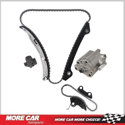 Kit de cadena de distribución bomba de aceite para 03-08 Mazda Ford Focus Fusion Escape Mercury 2,3 L Foto 1 de 4