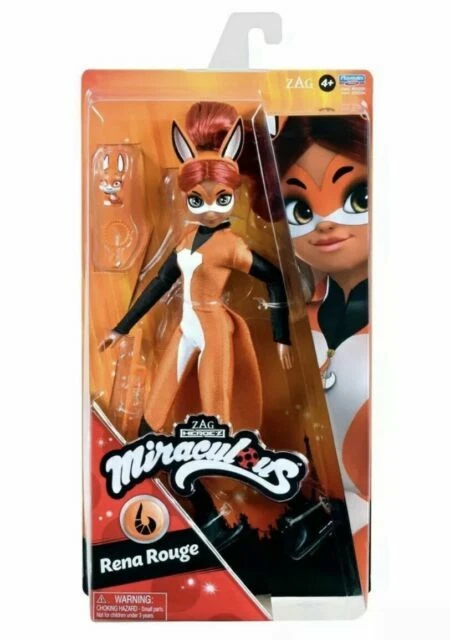 Playmates Toys Miraculous Rena Rouge Action Figure 10.5 in
