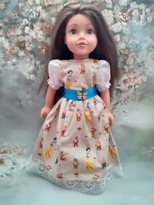 18" Doll Clothes Fits American Girl/Our Generation Dolls-Princesses Dress - Picture 1 of 5