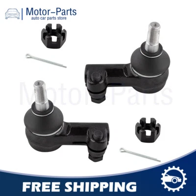 Front Outer Tie Rod Ends Fit for Buick Skyhawk Skylark Cimarron Chevy Beretta - Image 1 of 4