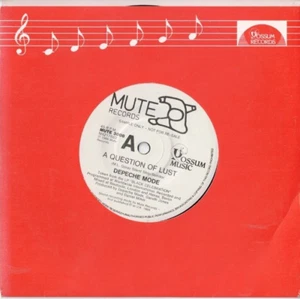 DEPECHE MODE A Question of Lust AUSSIE 7" VINYL PROMO SYNTH POP ELECTRONIC - Picture 1 of 1