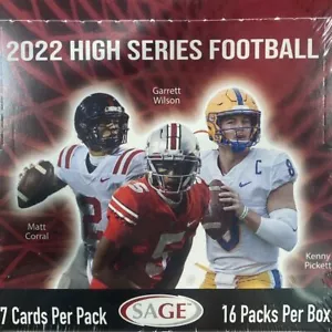 2022 Sage High Series Football - Base Set & Inserts - Picture 1 of 4