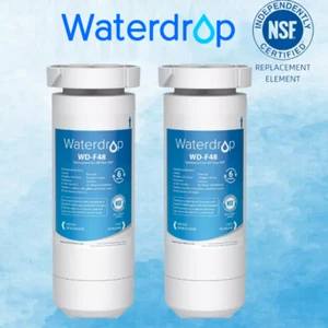 Waterdrop XWF Replacement For GE® XWF Refrigerator Water Filter, Pack of 2 - Picture 1 of 8