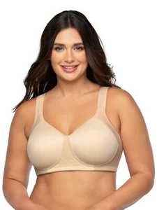 Vanity Fair Full-Figure Wireless Sports Bra 71500, Nude, 40DD - Picture 1 of 4