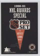 1991-92 Pro Set NHL Awards Special Header