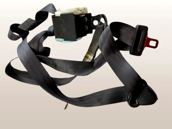 2000-2002 Jeep Wrangler Front Left Driver Seat Belt Retractor BLACK OEM - Image 1 of 1