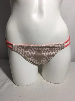 BETTINIS MUJER REVERSIBLE CORAZÓN CUERDA LATERAL BIKINI PARTE INFERIOR GRANDE ¡NUEVO! $83 Foto 1 de 4