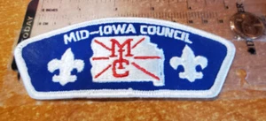 BSA Mid-Iowa Council IA CSP S-2a, two different backings (pp) - Picture 1 of 3