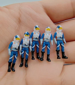 5 PIEZAS STAR WARS Micro Galaxy Squadron Pilotos RARO Suelto Hágalo Usted Mismo - Imagen 1 de 3