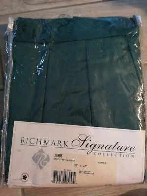 Par Jabot Foco Signature Richmark 30"x 63" y Cascada 38", Verde  Foto 1 de 3