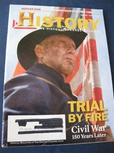 History Channel Magazine Trail By Fire Civil War 150 Year Later March/April 2011 - Picture 1 of 4