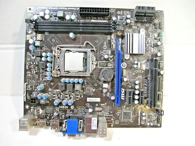 MSI H55M-E23 MS-7636 VER 3.1 SOCKET 1156 HDMI MOTHERBOARD +I3-550 CPU - Image 1 of 2