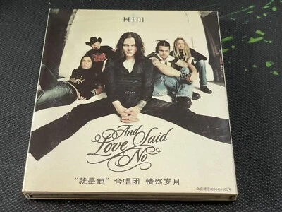 HIM H.I.M. And Love Said No China 1st Edition Paper Slipcover CD Very Rare Foto 1 de 4