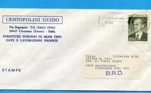 TARIFFA STAMPE ESTERO - 1982 DE GASPERI £.200 ISOLATO (Sass. 1546 ) (230885) - Picture 1 of 2