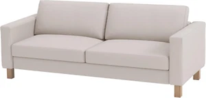 Sofa Cover Only! the Durable Fabric Karlstad Three Seat (Not Loveseat !) Sofa Co - Picture 1 of 12