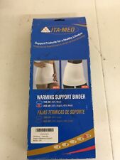 ITA-MED Angora Warming Support Binder, XX-Large - 30% Angora 40% Wool, New
