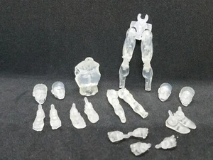 Ricambi CRYSTAL CLEAR MASCHIO BLANK scala 1:18 - Boss Fight Studio HACKS - Vitruviano - Foto 1 di 13