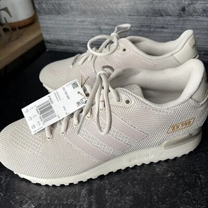 Adidas Originales Para Hombre ZX750WV Tejido Beige Atlético Parte Superior Baja Zapatos Talla 9.5 - Imagen 1 de 9