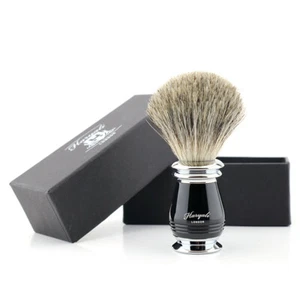 Cepillo de afeitado artesanal para hombre afeitado húmedo barba facial HARYALI - Imagen 1 de 2